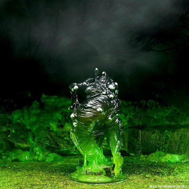 Alt view image 7 of 7 - D&D Icons of the Realms: Juiblex, Demon Lord of Slime and Ooze Premium Painted Figures | RPG Tabletop Miniature Figures | Dungeons And Dragons Role Playing Board Game Figures By Wizkids