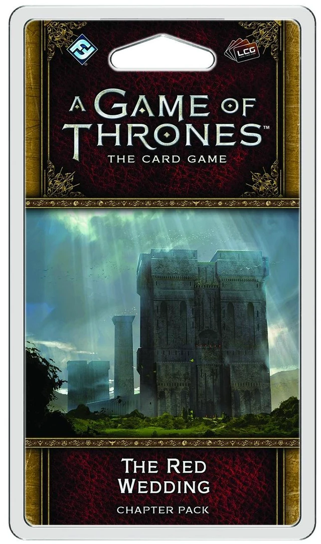 Main image of A Game of Thrones The Card Game 2nd Edition The Red Wedding CHAPTER PACK EXPANSION | Strategy Game | Ages 14 and up | 2-4 Players | Playtime 1-2 Hours | Made by Fantasy Flight Games