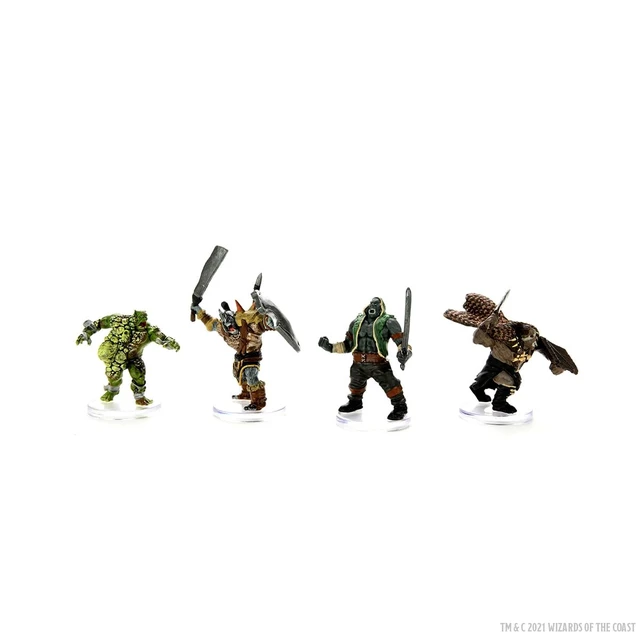 Alt view image 4 of 7 - D&D Icons of the Realms: Orc Warband Painted Premium Painted Figures Set | RPG Tabletop Miniature Figures | Dungeons And Dragons Role Playing Board Game Figures By Wizkids