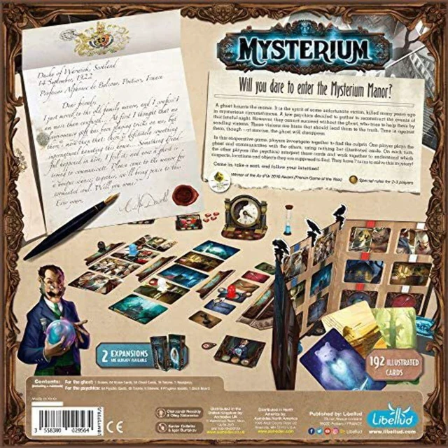 Alt view image 3 of 7 - Mysterium Board Game - 2 to 7 players