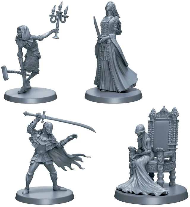 Alt view image 4 of 5 - CMON Bloodborne The Board Game Forsaken Cainhurst Castle Expansion | Strategy Game | Cooperative Game for Adults and Teens | Ages 14+ | 1-4 Players | Average Playtime 60-90 Minutes | Made by CMON