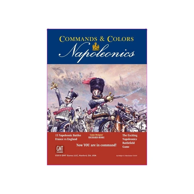 Main image of GMT Games Commands and Colors: Napoleonics | Epic Historical Board Game | Tactical Tabletop War Strategy | Napoleonic War Games | Ages 14+ | 2 Players | Playtime 90 Minutes