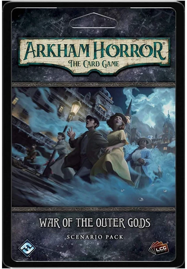 Alt view image 2 of 6 - FANTASY FLIGHT GAMES Arkham Horror The Card Game War of The Outer Gods Scenario Pack Expasion | Cooperative LCG Living Card Game | Ages 14+ | 1-4 Players Board Game | 1-2 Hour Playtime