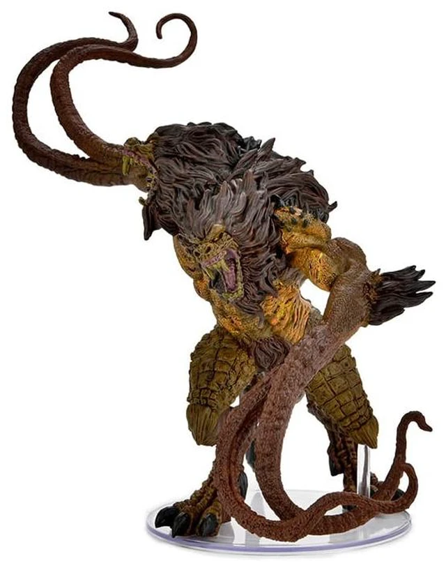 Alt view image 7 of 7 - D&D Icons of The Realms: Demogorgon - Prince of Demons Miniature | Dungeons And Dragons Tabletop RPG Collectible | Pre-Painted Figure | Roleplaying Game By WizKids