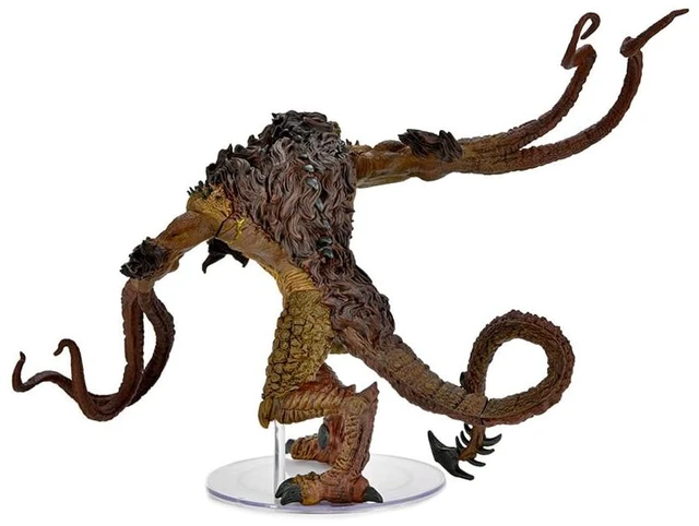 Alt view image 6 of 7 - D&D Icons of The Realms: Demogorgon - Prince of Demons Miniature | Dungeons And Dragons Tabletop RPG Collectible | Pre-Painted Figure | Roleplaying Game By WizKids
