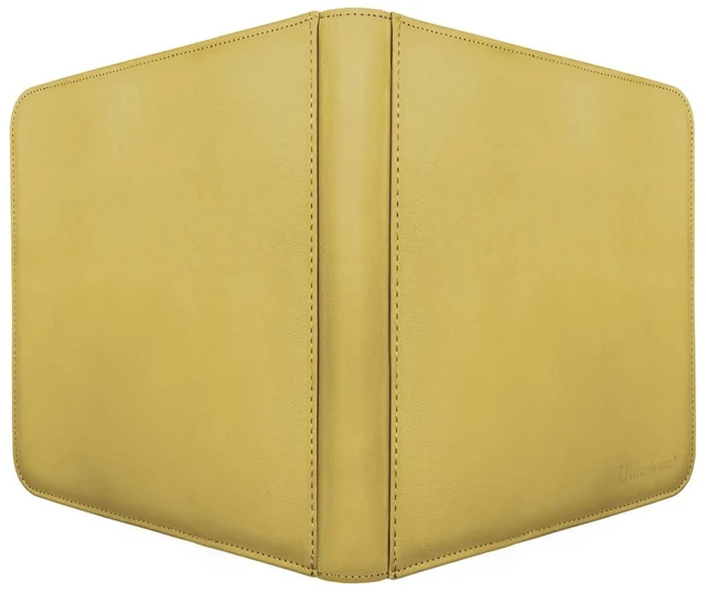 Alt view image 6 of 6 - Ultra PRO - Vivid 12-Pocket Zippered PRO-Binder (Yellow) - Protect and Store your Valuable Gaming cards, Sports cards or Collectible Cards, Store and Protect Up to 480 Cards