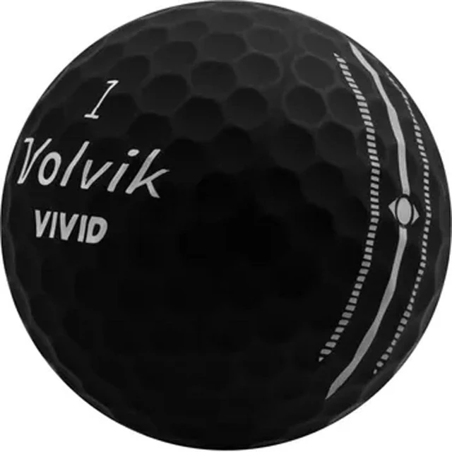 Alt view image 3 of 3 - Volvik Vivid 2024 Golf Balls 12 Pack | High-Visibility Matte Finish | Enhanced Performance & Distance | VAS Alignment System for Accuracy | For All Skill Levels | 1 Dozen Balls