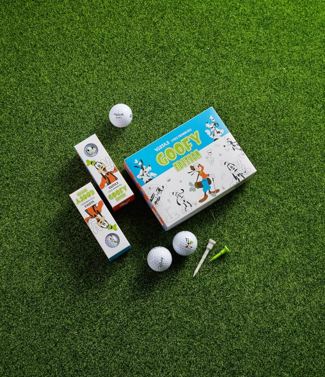 Alt view image 2 of 2 - Volvik x Disney Vista3 Golf Balls - Goofy Collector Golf Balls Gift - For Distance And Spin - 1 Dozen