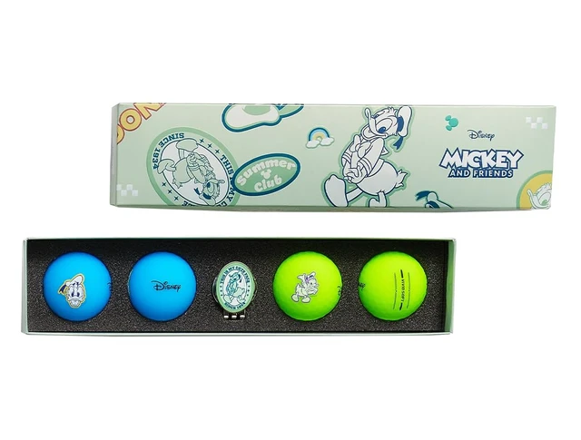 Main image of Volvik Vivid Soft: Donald Duck Golf Ball Gift Set With Disney Ball Marker