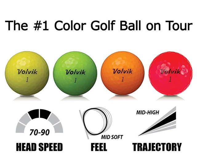 Alt view image 2 of 5 - Lot of 4 Volvik Crystal Golf Balls | Super Glossy Semi-Transparent Cover | Consistent Flight & Control | 1 Dozen Assorted Colors