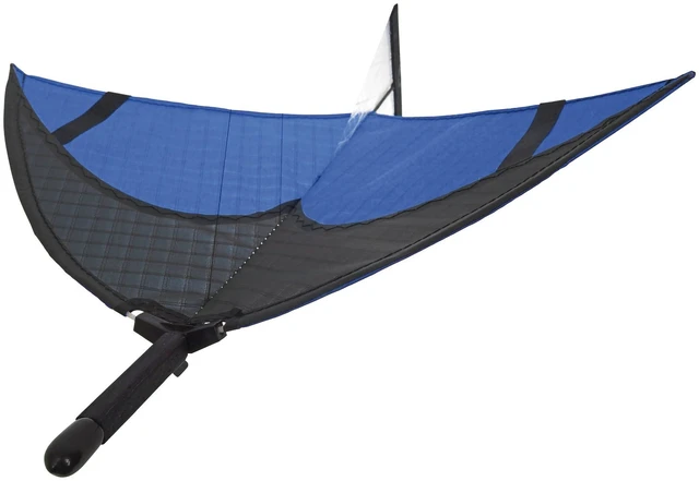Main image of HQ Kites Airglider Airplane Easy Blue/Black High Quality Aerodynamic Throw Plane
