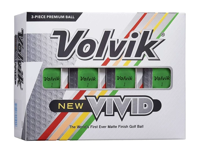 Alt view image 5 of 5 - 4 Volvik Vivid Golf Ball Packs | 48 Balls | High-Visibility Matte Finish | Enhanced Performance & Distance | VAS Alignment System for Accuracy | Ideal For All Skill Levels | 4 Dozen