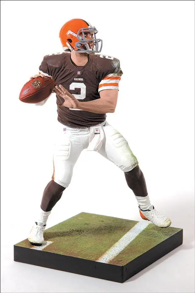 Alt view image 11 of 13 - McFarlane Toys NFL Series 35 Johnny Manziel Action Figure