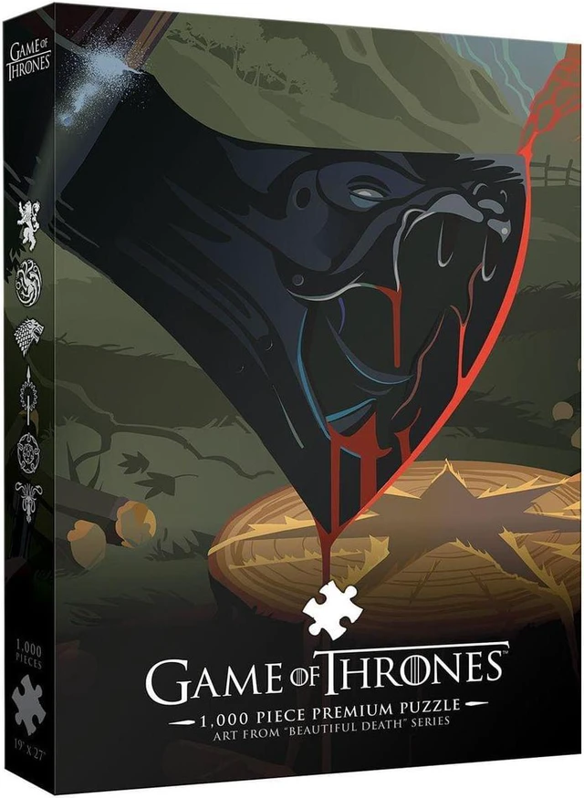 Alt view image 2 of 8 - Game of Thrones Violence is a Disease 1000-Piece Puzzle