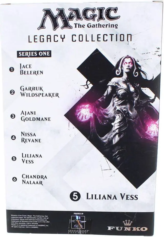 Alt view image 9 of 9 - Funko Magic The Gathering Legacy Collection Liliana Vess Action Figure