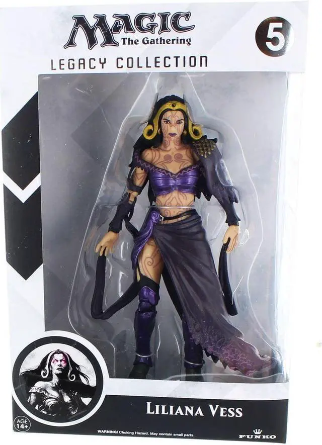 Alt view image 8 of 9 - Funko Magic The Gathering Legacy Collection Liliana Vess Action Figure