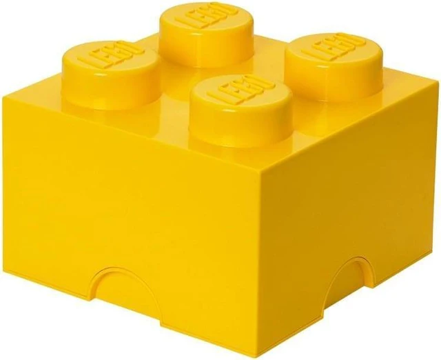Main image of LEGO Storage Brick 4, Bright Yellow