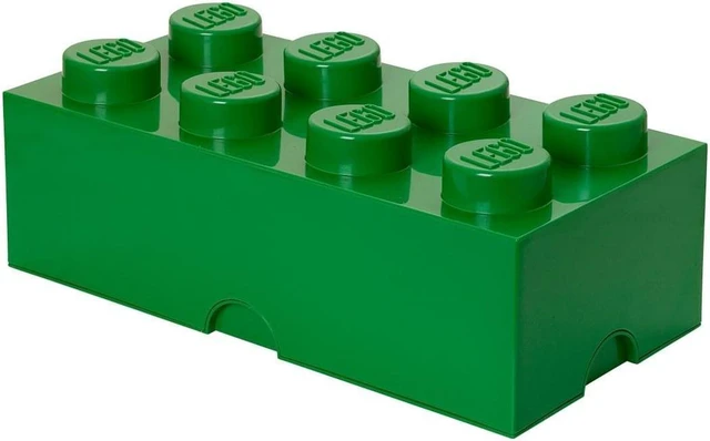 Main image of LEGO Storage Brick 8, Dark Green