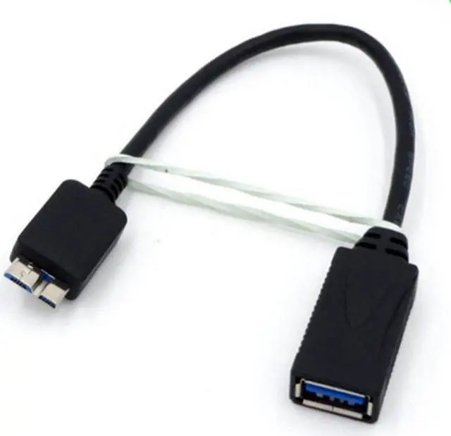 Main image of Micro B USB 3.0 Cable USB 3.0 A Female to Micro B Male OTG Data Cable for Samsung Note 3 S5 USB 3.0 Harddisk Device