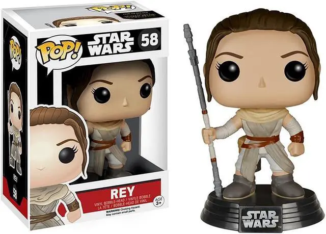 Main image of Star Wars The Force Awakens Funko POP Vinyl Figure Rey