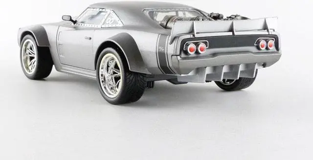 Alt view image 5 of 9 - Dom's Dodge Ice Charger "Fast & Furious" F8 Movie 1/24 Diecast Model Car by Jada