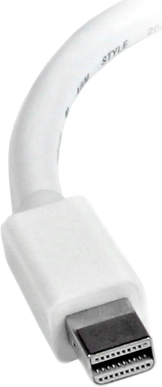 Alt view image 3 of 4 - StarTech.com Mini DisplayPort to HDMI Video Adapter Converter  1920x1200 - White Mini DP to HDMI Adapter M/F (MDP2HDW)