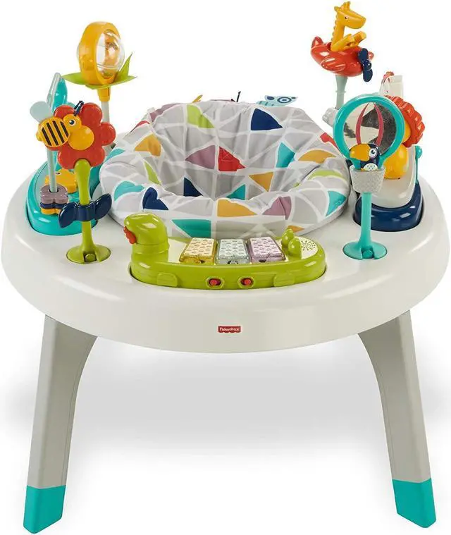 Alt view image 9 of 19 - Fisher-Price 2-in-1 Sit-to-Stand Activity Center