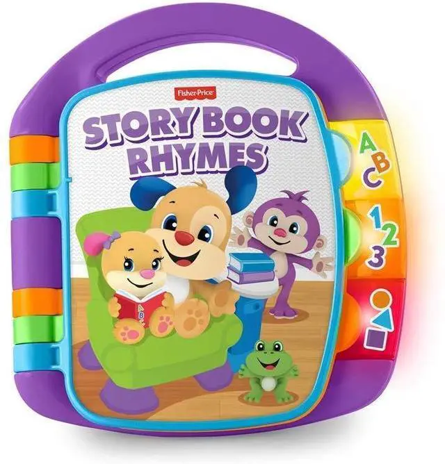 Alt view image 9 of 14 - Fisher-Price Laugh & Learn Storybook Rhymes Book