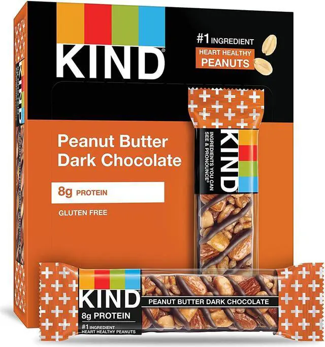 Alt view image 8 of 13 - KIND Plus Peanut Butter Dark Chocolate + Proteins - Box of 12 Bars by Kind