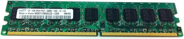 Main image of 3-Ce6 Memory - 1Gb Pc2-5300 Cl5 Ecc 2Rx8 667Mhz 24