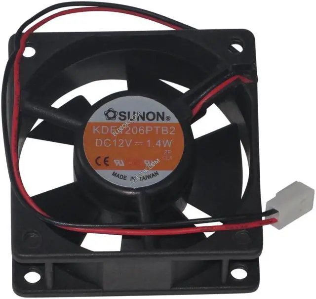 Main image of Sunon Kde1206Ptb2 Fan Assy Dc12V 1.4W 2-Wire