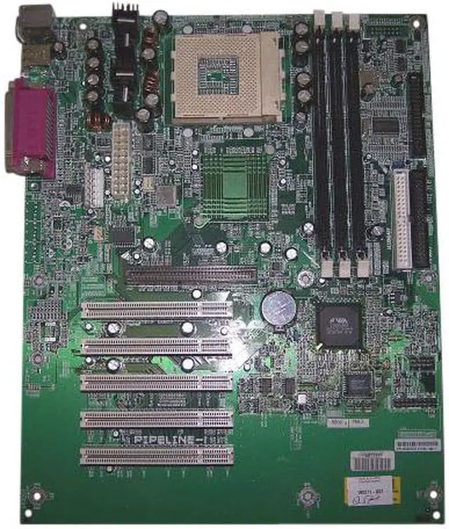 Alt view image 2 of 2 - 188601-101 Compaq Pipeline system board for Presario, 5 PCI slots, 1