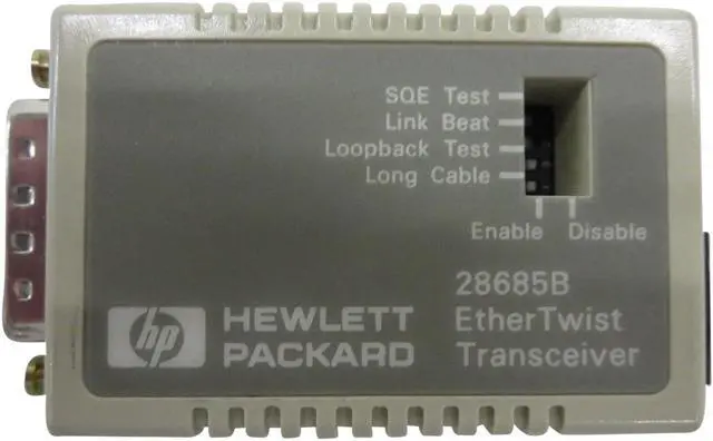 Alt view image 2 of 2 - HP 28685B 28685B Ethertwist Transceiver