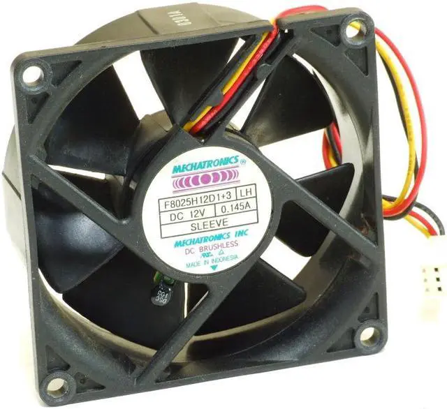 Main image of Mechatronics F8025H12D1 Fan Dc 12V .145A