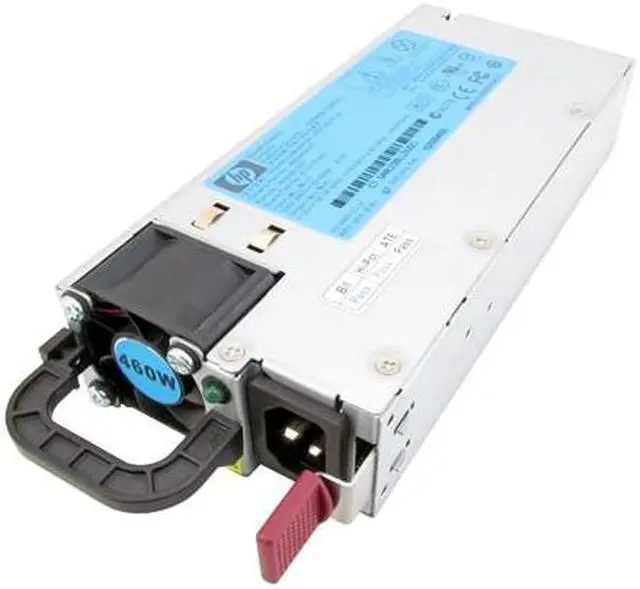 Alt view image 7 of 7 - HP 511777-001 460 Watt Ac Common Slot (Cs) Gold Hot-Plug Power Supply - Does Not Support Power Discovery Services (Black Plug) - 92% Efficiency, 100-240Vac At 50/60Hz - Mixing Of Power Supplies In Th