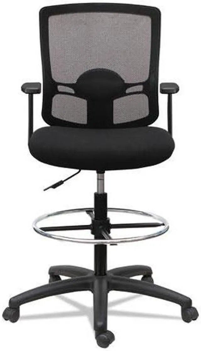 Alt view image 4 of 20 - Alera Etros Series Mesh Stool Black ET4614