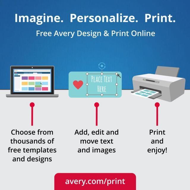 Alt view image 8 of 20 - Avery Printable Rectangular Tags with Strings 2 x 3 1/2 White 96/Pack 22802
