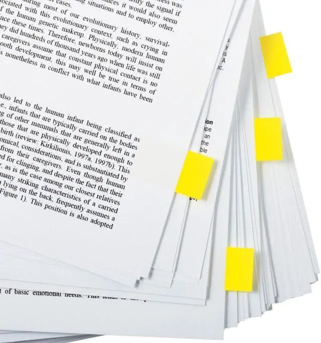 Alt view image 10 of 20 - 3M 680YW2 Standard Tape Flags in Dispenser Yellow 100 Flags per Dispenser - OEM