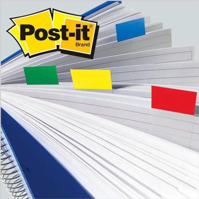 Alt view image 8 of 20 - 3M 680YW2 Standard Tape Flags in Dispenser Yellow 100 Flags per Dispenser - OEM