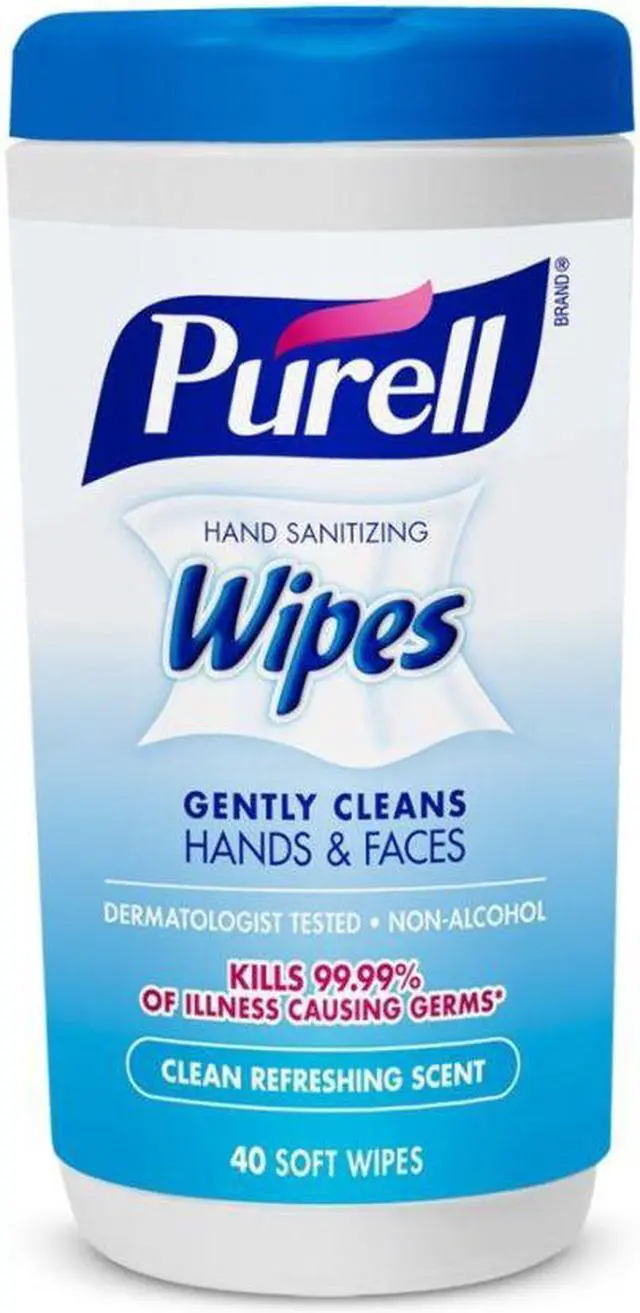 Alt view image 9 of 10 - Go-Jo Industries 912006CMR Hand Sanitizing Wipes, Clean Refreshing Scent