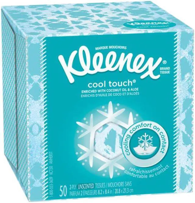 Alt view image 5 of 12 - Kleenex Cool Touch Facial Tissue