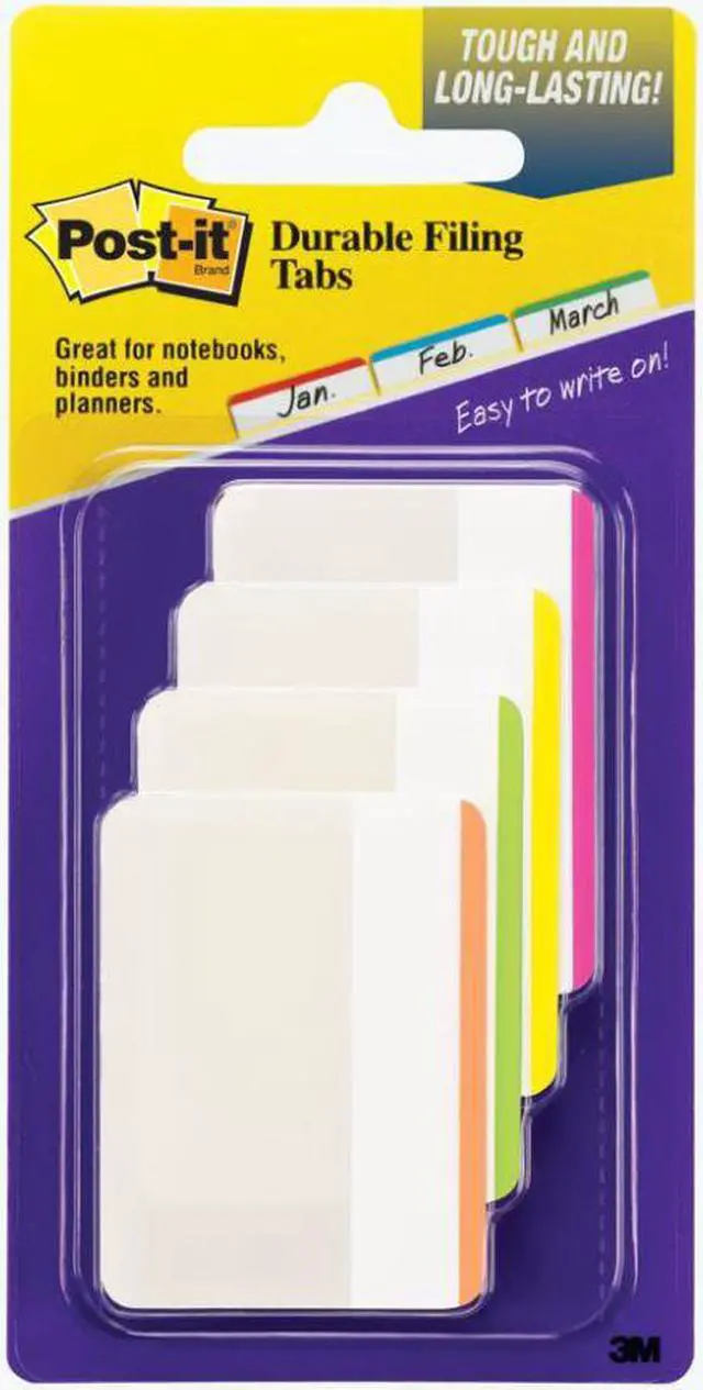 Alt view image 3 of 20 - Post-It Tabs Flag,Index Durable,Ast 686F1BB
