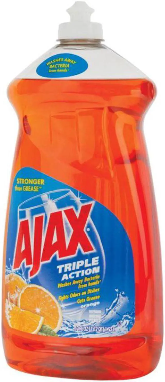 Alt view image 5 of 16 - Ajax Dish Detergent Liquid Antibacterial Orange 52 oz Bottle 49860