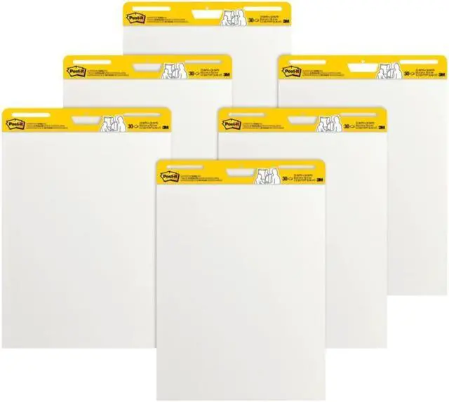 Alt view image 3 of 20 - 3M 559VAD6PK, 3M Post-it Self-Stick Easel Pads, MMM559VAD6PK, MMM 559VAD6PK
