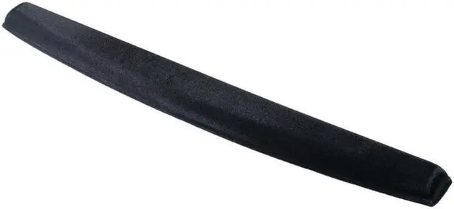 Main image of Allsop Memory Foam Wrist Rests 2 7/8" x 18" x 1 Black 30205