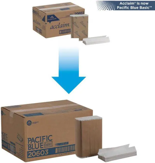 Alt view image 11 of 16 - Acclaim C-Fold Paper Towels 10 1/10 x 13 1/5 White 240/Pack 10 Packs/Carton 20603