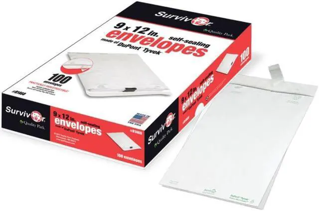Alt view image 5 of 12 - Survivor Tyvek Mailer 9 x 12 White 100/Box R1460