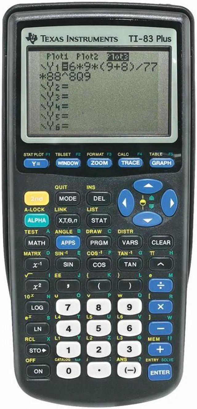 Main image of TEXAS TI-83PL 8-LINE - ADVANCED GRAPHIC CALC