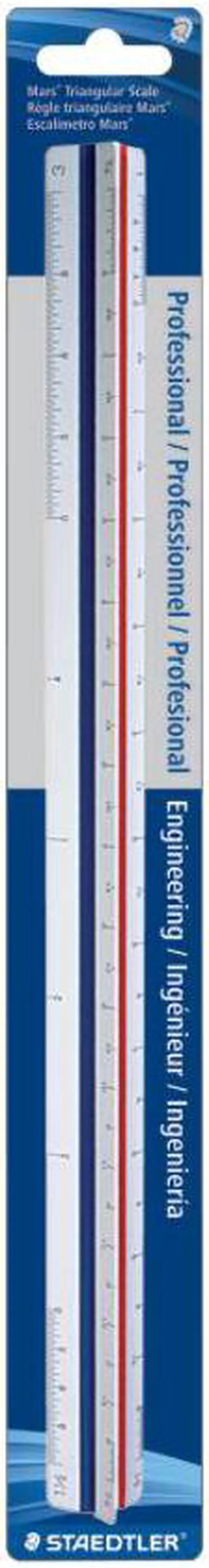 Alt view image 4 of 13 - Staedtler Engineering Triangular Scale