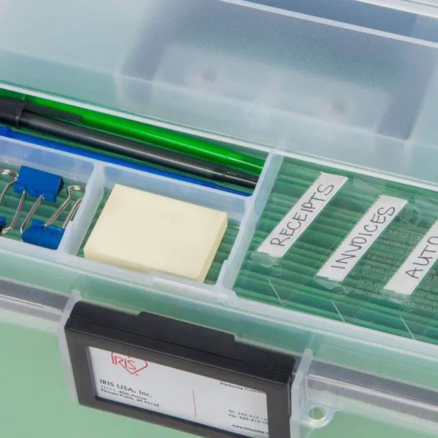 Alt view image 14 of 20 - IRIS USA, Inc Weather Tight Portable File Box 19Qt 11.5x10.4"x13.8" CL 110350